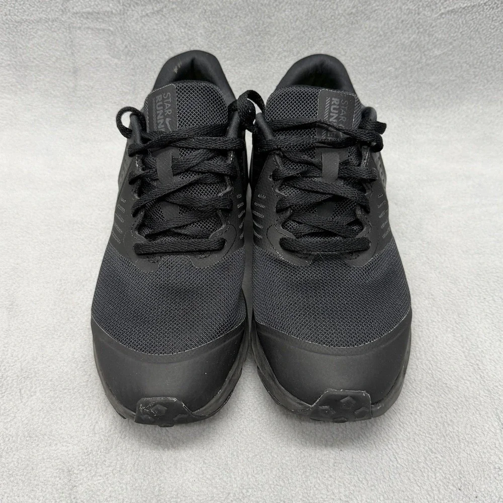 Nike Star Runner 2 GS Triple‎ Black Kids Size 4y AQ3542-003